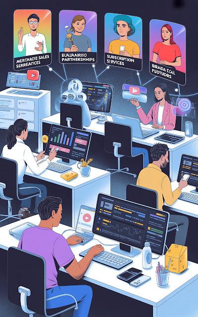 Los YouTubers diversifican sus ingresos: la era postpublicitaria del contenido digital Los YouTubers diversifican sus ingresos: la era postpublicitaria del contenido digital