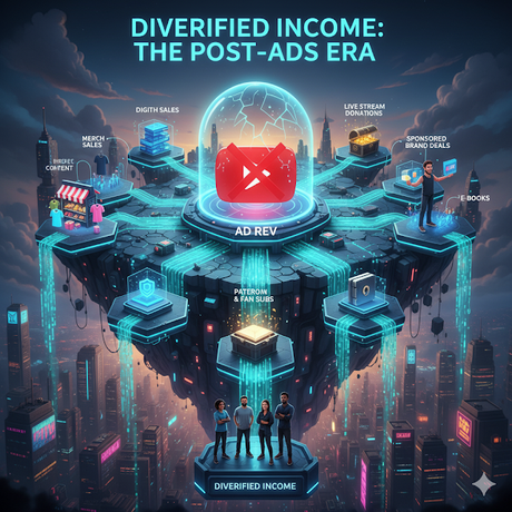Los YouTubers diversifican sus ingresos: la era postpublicitaria del contenido digital Los YouTubers diversifican sus ingresos: la era postpublicitaria del contenido digital