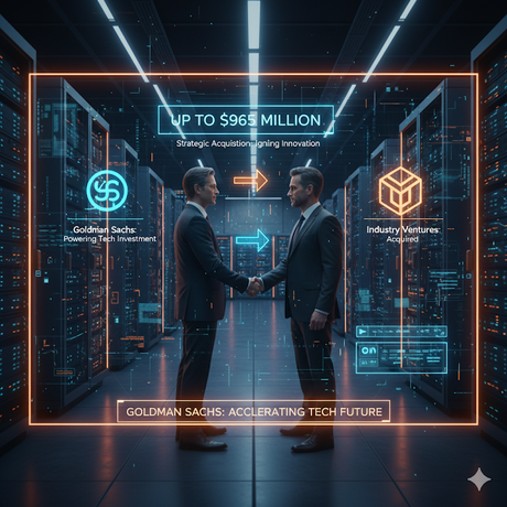 Goldman Sachs impulsa su apuesta por la inversión tecnológica con la compra de Industry Ventures por hasta 965 millones de dólares Goldman Sachs impulsa su apuesta por la inversión tecnológica con la compra de Industry Ventures por hasta 965 millones de dólares