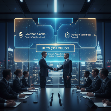 Goldman Sachs impulsa su apuesta por la inversión tecnológica con la compra de Industry Ventures por hasta 965 millones de dólares Goldman Sachs impulsa su apuesta por la inversión tecnológica con la compra de Industry Ventures por hasta 965 millones de dólares