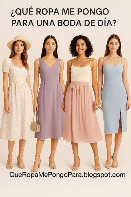 Qué ropa me pongo para una boda de día: guía completa para mujeres de todas las edades