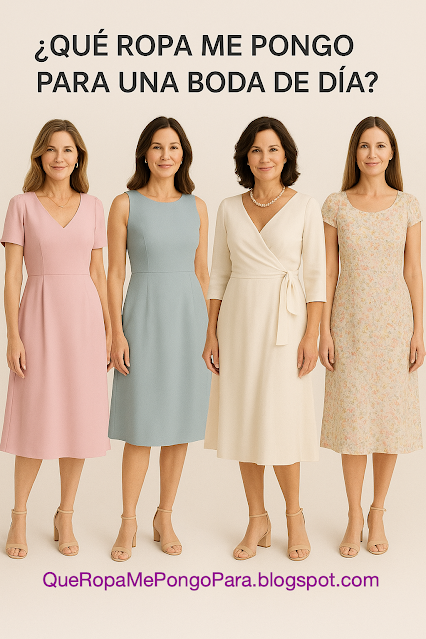 Qué ropa me pongo para una boda de día: guía completa para mujeres de todas las edades