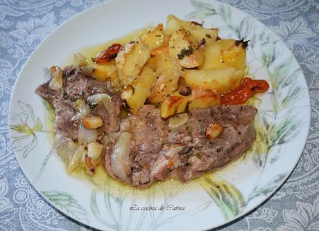 Asado de magra de cabeza