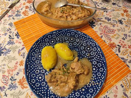 Pollo a la cerveza en Thermomix