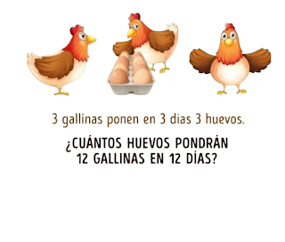 Aquí está la respuesta al acertijo de las gallinas 🤗🐓 Aquí está la respuesta al acertijo de las gallinas 🤗🐓