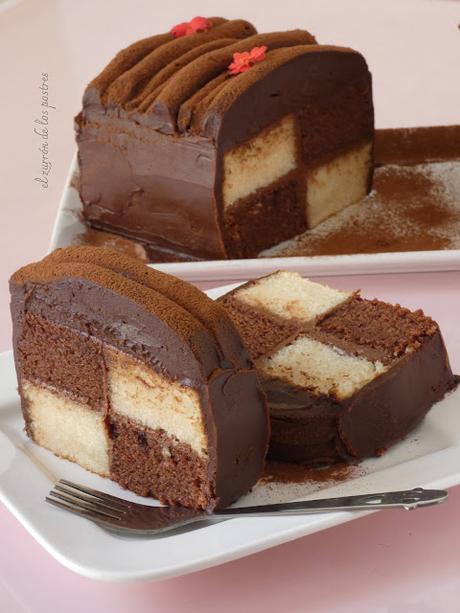 Battenberg Cake (Si Huevo) Battenberg Cake (Si Huevo)