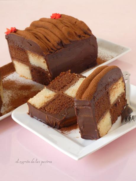 Battenberg Cake (Si Huevo) Battenberg Cake (Si Huevo)