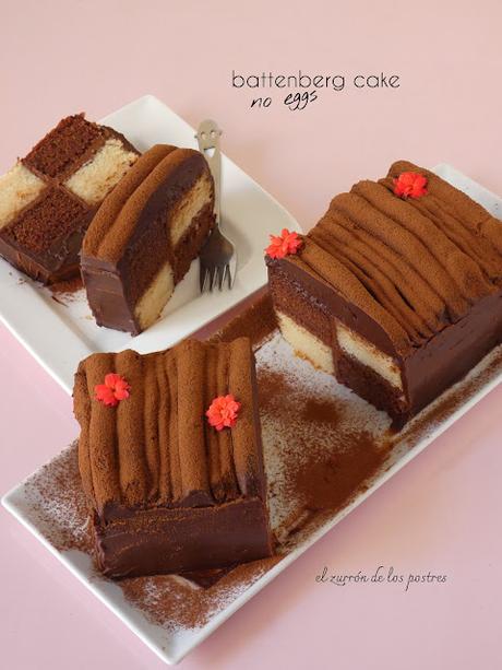 Battenberg Cake (Si Huevo) Battenberg Cake (Si Huevo)