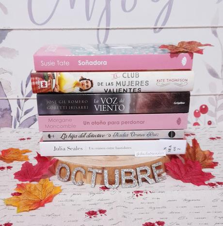 Mis lecturas del mes: coraje y misterio Mis lecturas del mes: coraje y misterio