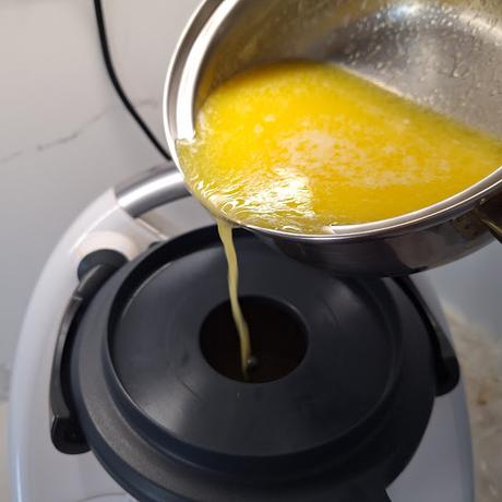 Bizcocho de leche caliente