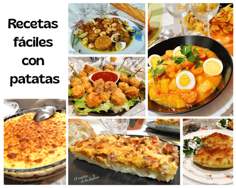 RECETAS FÁCILES CON PATATAS RECETAS FÁCILES CON PATATAS