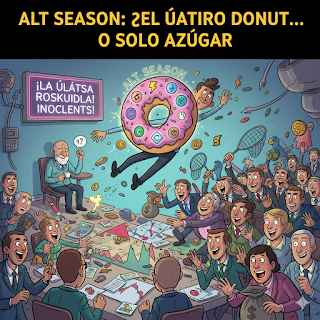 Alt Season la “criptomoneda” que no es criptomoneda… pero todos persiguen como si fuera el último donut