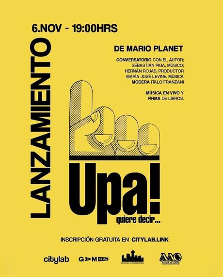 Santiago-Ander: UPA! quiere decir…, del autor Mario Planet se lanza este 6 de noviembre