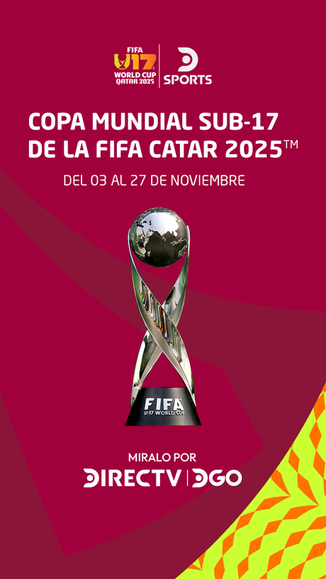 La Roja Sub 17 debuta en la Copa Mundial Sub-17 de la FIFA: DSPORTS y DGO transmitirán todos los partidos