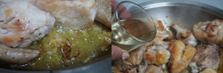 Pollo en salsa con patatas Pollo en salsa con patatas