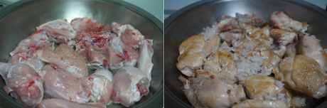 Pollo en salsa con patatas Pollo en salsa con patatas