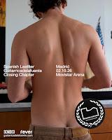 Concierto de despedida de Guitarricadelafuente en el Movistar Arena en octubre del 2026