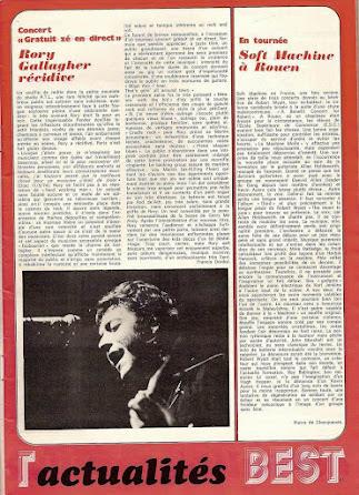 01/07/1974 Rory Gallagher lo vuelve a hacer.