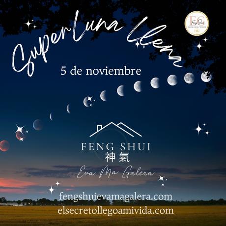 🐺 El 5 de noviembre tenemos Super Luna Llena, es 🌕 Luna del castor 🦫  Llena en Tauro ♉  según la astrología.