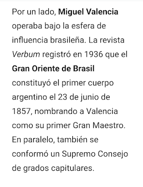Testimonios del origen de la Orden en la Argentina