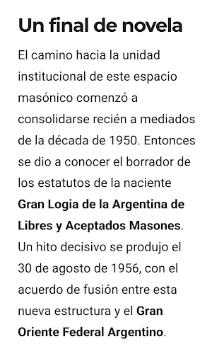 Testimonios del origen de la Orden en la Argentina