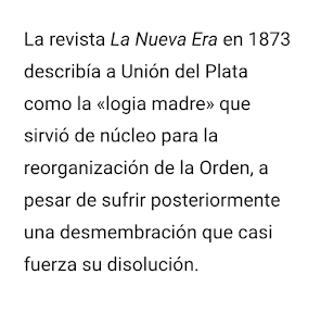 Testimonios del origen de la Orden en la Argentina