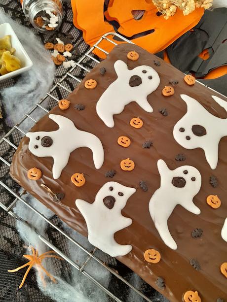 Brownie Fanstasma de Castañas