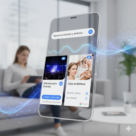 Google impulsa su Modo IA con funciones interactivas para reservas de eventos y servicios de belleza