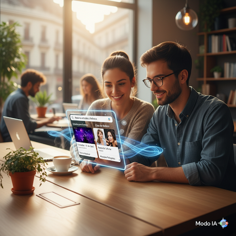 Google impulsa su Modo IA con funciones interactivas para reservas de eventos y servicios de belleza