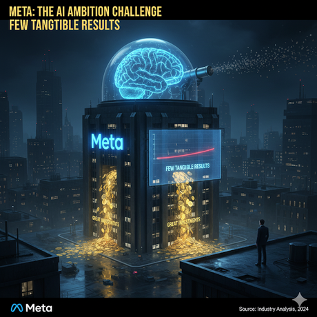 Meta enfrenta el reto de su ambición en inteligencia artificial: grandes inversiones, pocos resultados tangibles