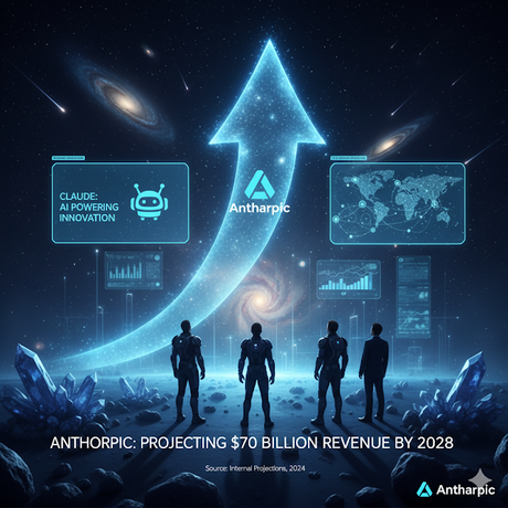 Anthropic apunta al dominio de la IA empresarial con una proyección de 70 mil millones de dólares en ingresos para 2028 Anthropic apunta al dominio de la IA empresarial con una proyección de 70 mil millones de dólares en ingresos para 2028