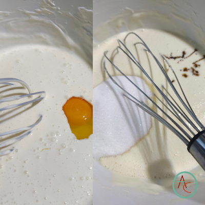 Tarta de Queso Con Toque A Esencia de Vainilla