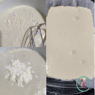 Tarta de Queso Con Toque A Esencia de Vainilla