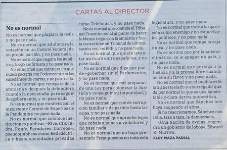 Nos estamos acostumbrando a la mierda