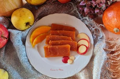 Membrillo tradicional con calabaza y manzana