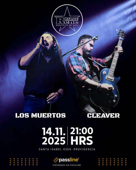 Los Muertos & Cleaver en vivo en Bar de René
