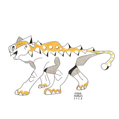 El Dinoctober de Esther Morales