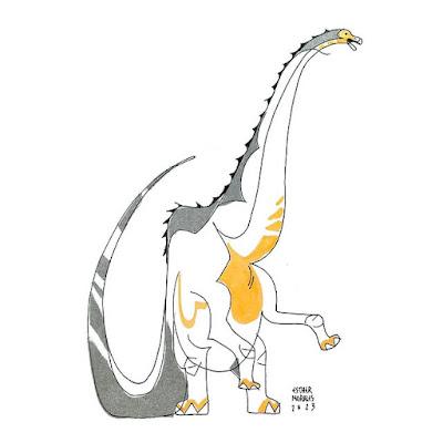 El Dinoctober de Esther Morales