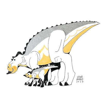 El Dinoctober de Esther Morales