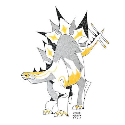 El Dinoctober de Esther Morales