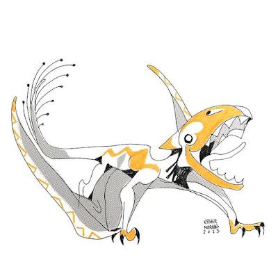 El Dinoctober de Esther Morales