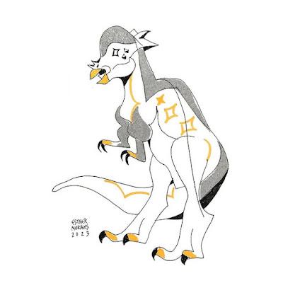 El Dinoctober de Esther Morales