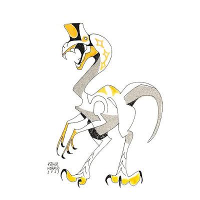 El Dinoctober de Esther Morales