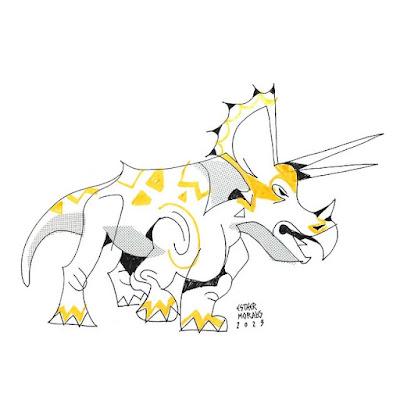 El Dinoctober de Esther Morales