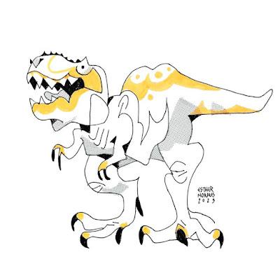 El Dinoctober de Esther Morales