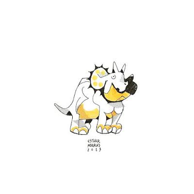 El Dinoctober de Esther Morales