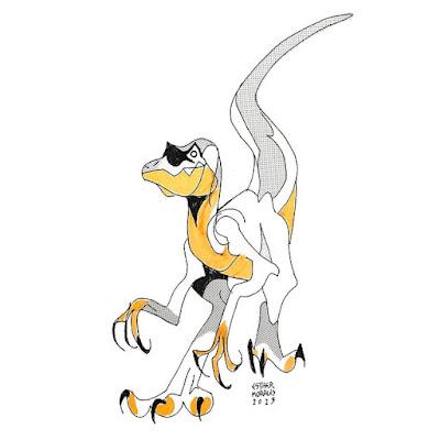 El Dinoctober de Esther Morales