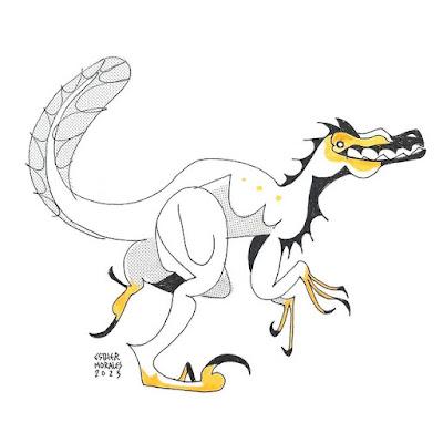 El Dinoctober de Esther Morales