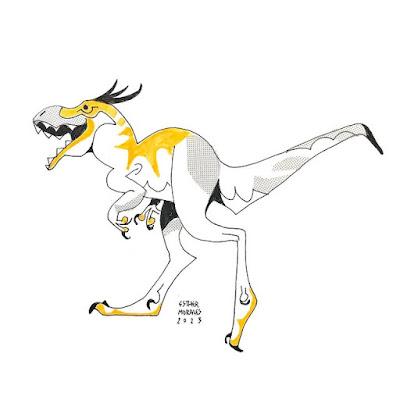 El Dinoctober de Esther Morales