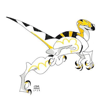 El Dinoctober de Esther Morales